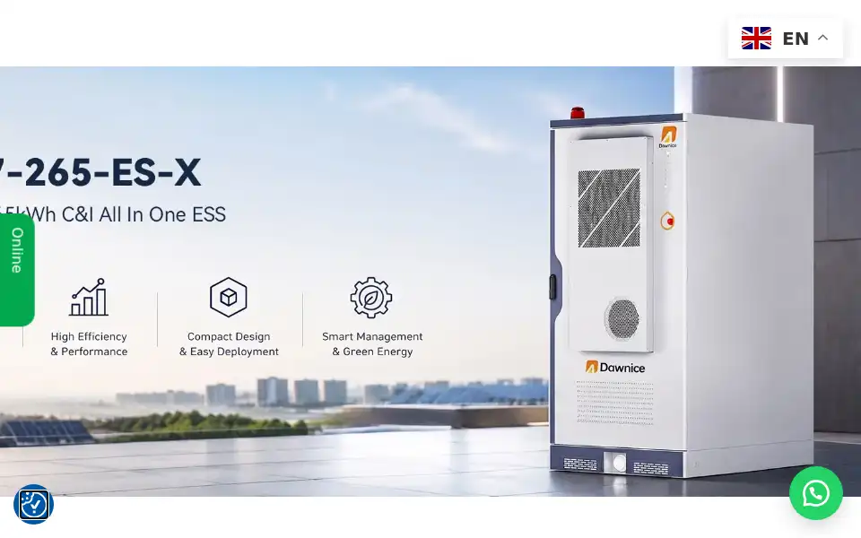 Screenshot of energydawnice.com