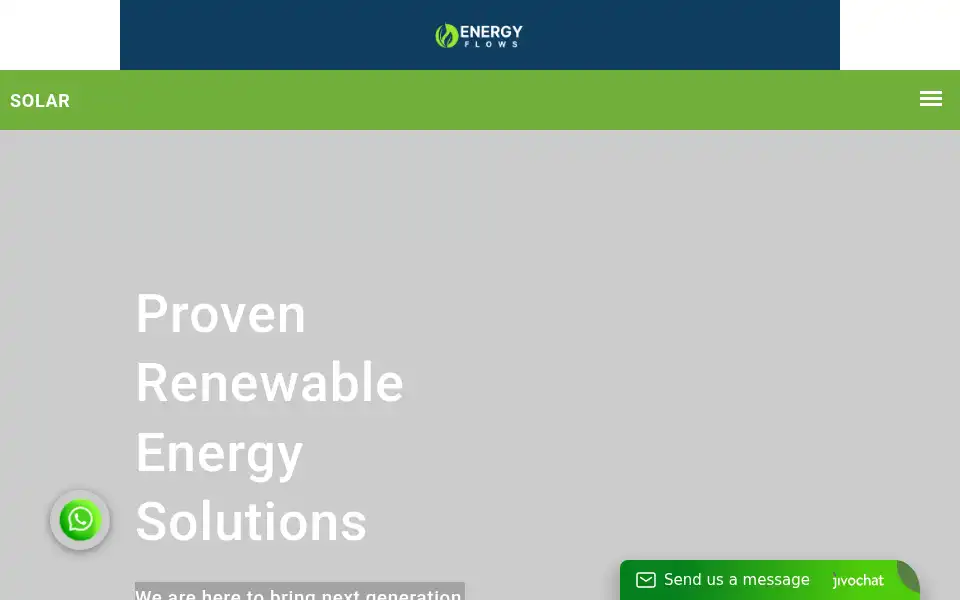 Screenshot of energyflowsllc.com