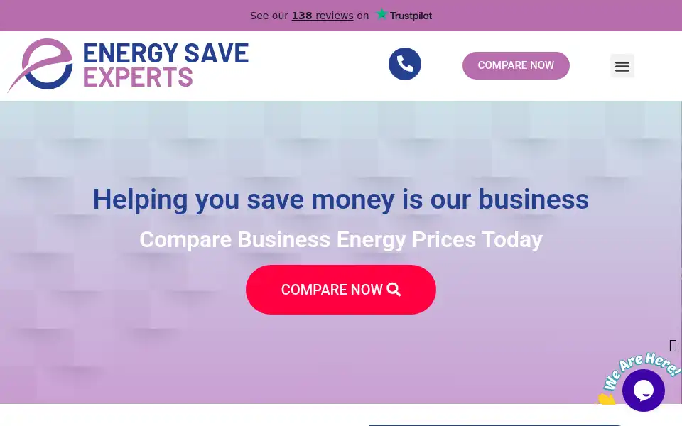 Screenshot of energysaveexperts.co.uk