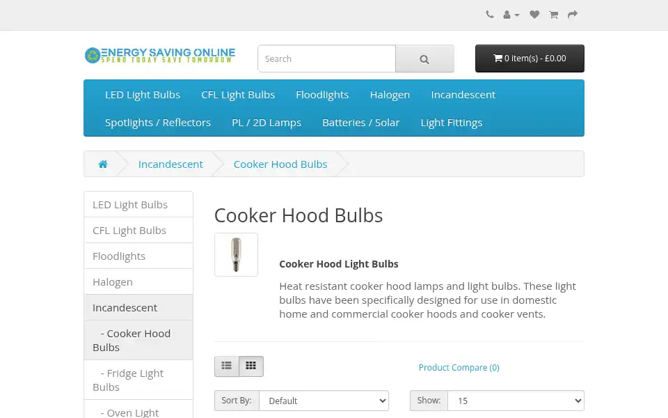 Screenshot of energysavingonline.co.uk