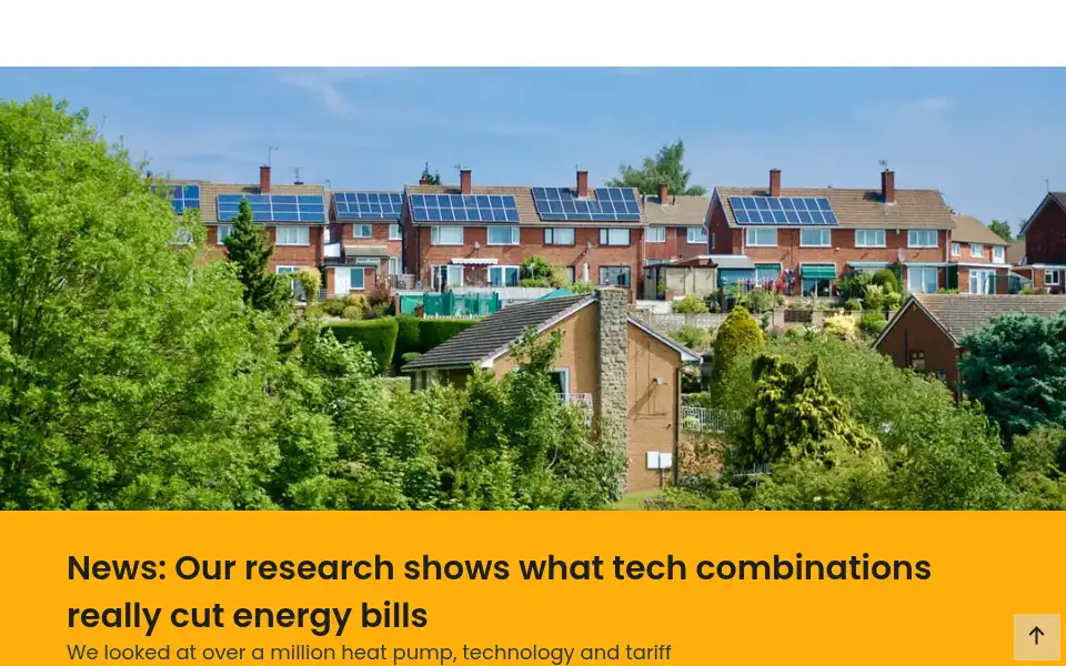 Screenshot of energysavingtrust.org.uk