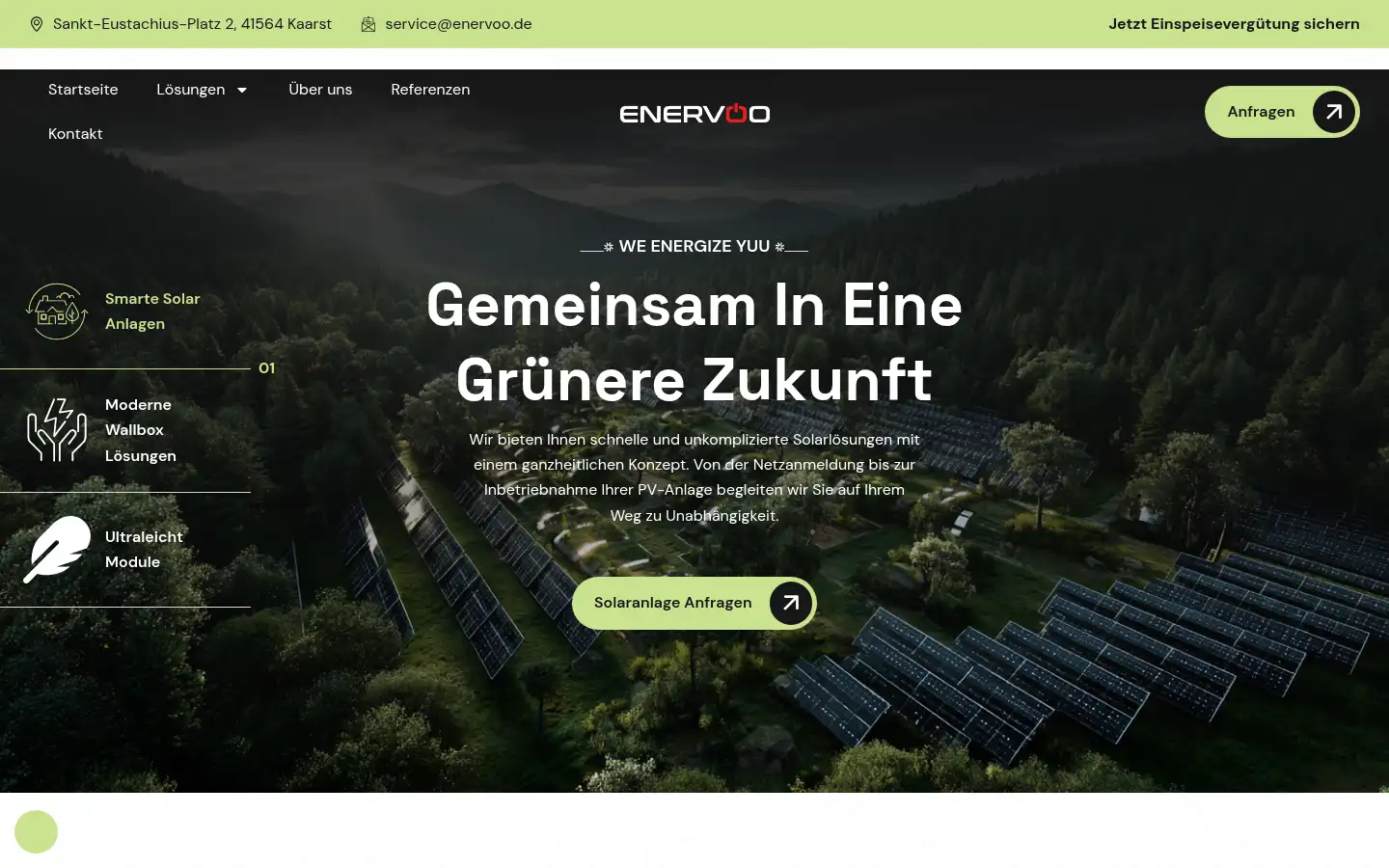 Screenshot of enervoo.de