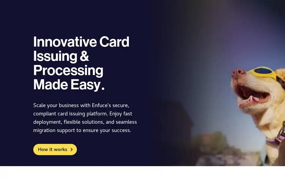 Screenshot of enfuce.com
