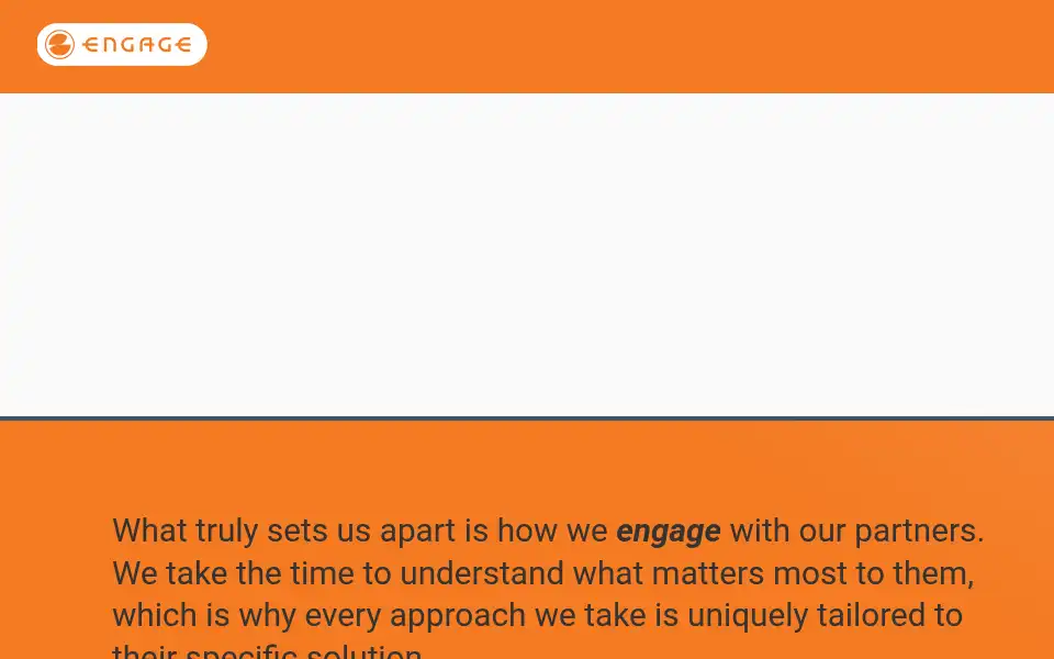Screenshot of engagesoftware.com