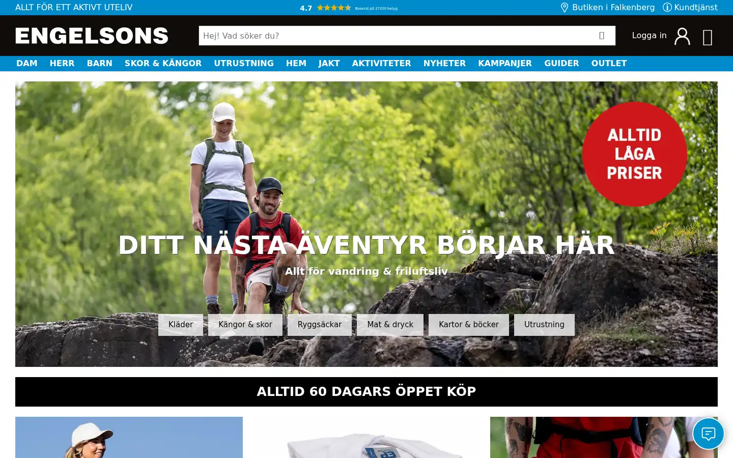 Screenshot of engelsons.se