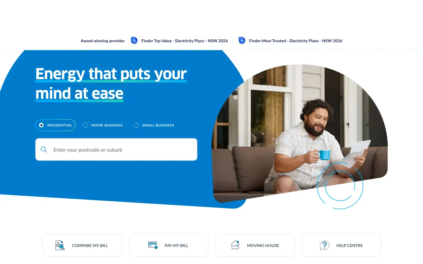Screenshot of engie.com.au