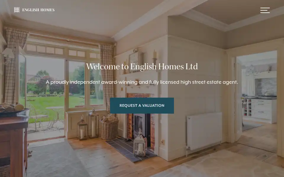 Screenshot of english-homes.co.uk