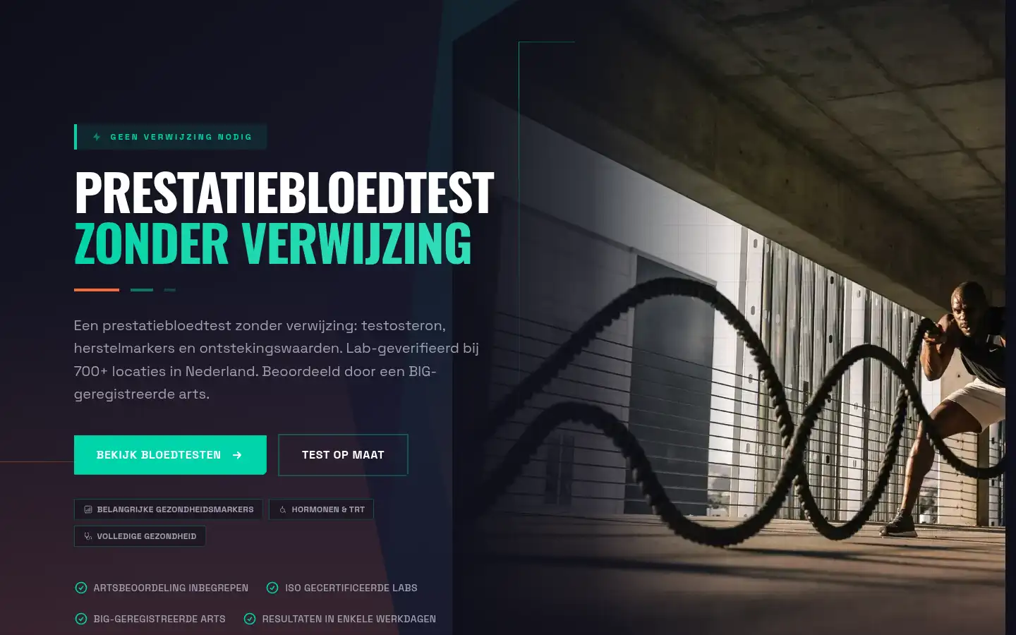Screenshot of enhancedhealth.nl