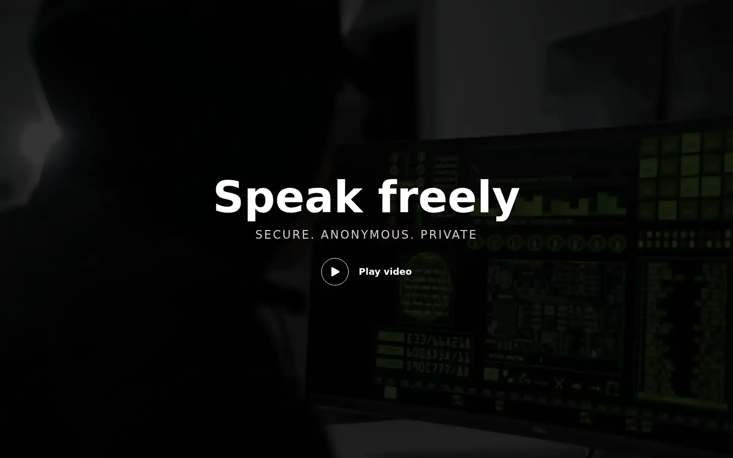 Screenshot of enigm.io