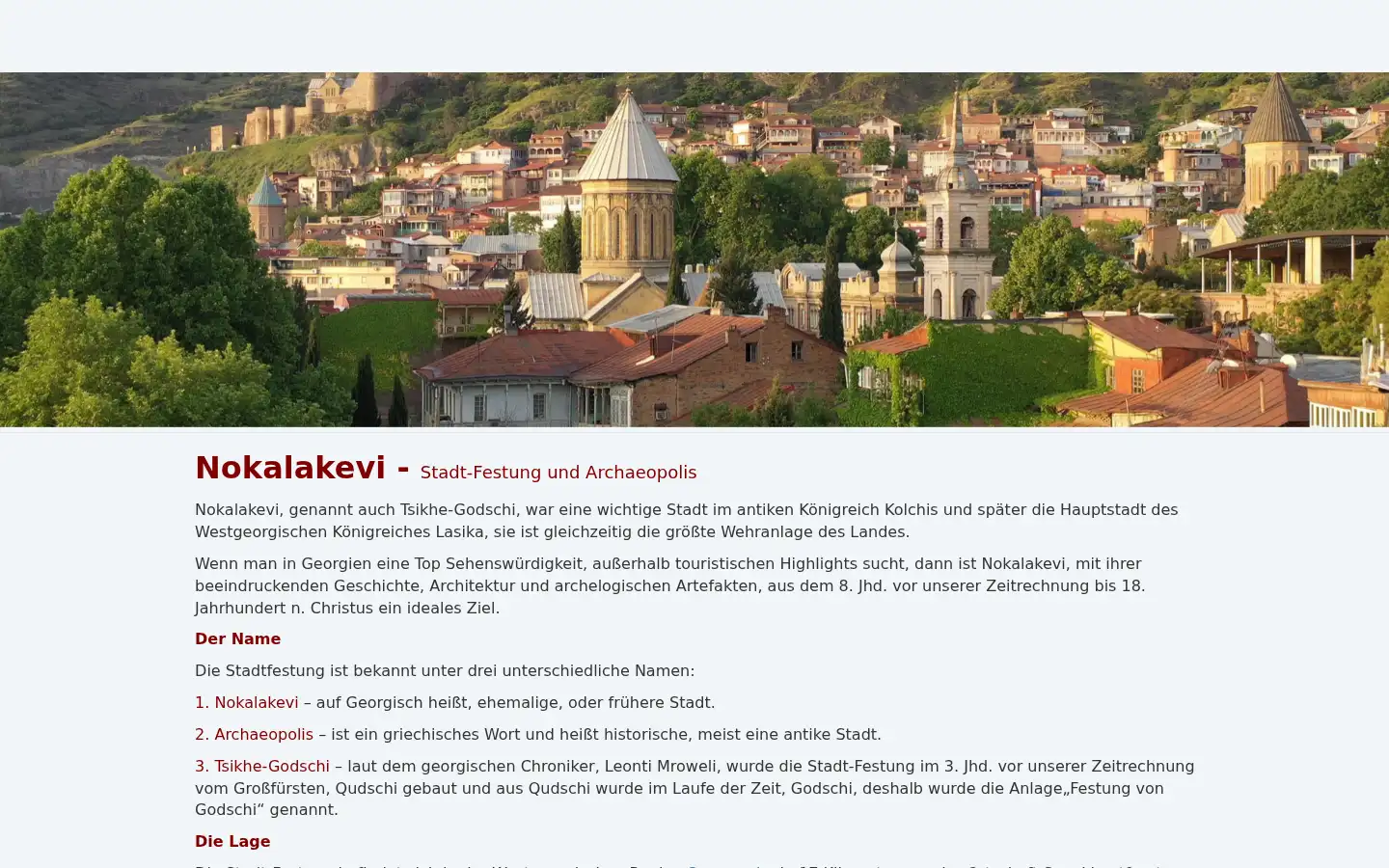 Screenshot of enjoy-georgia.com