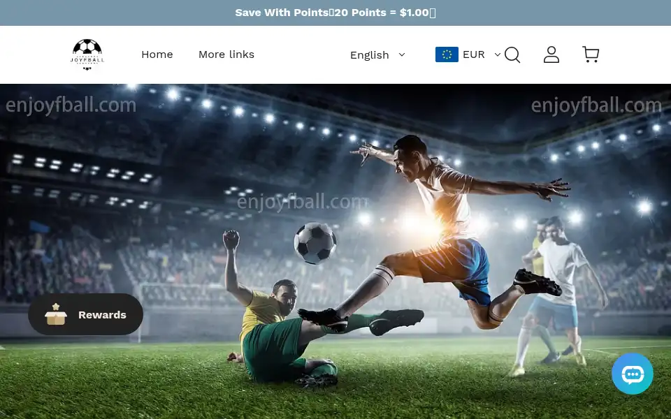 Screenshot of enjoyfball.vip