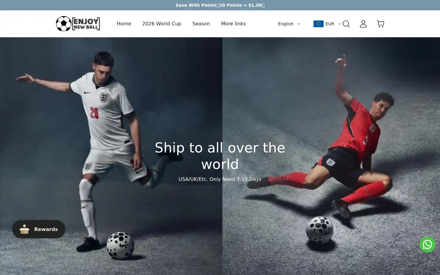 Screenshot of enjoynewballs.shop