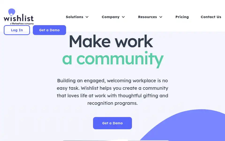 Screenshot of enjoywishlist.com