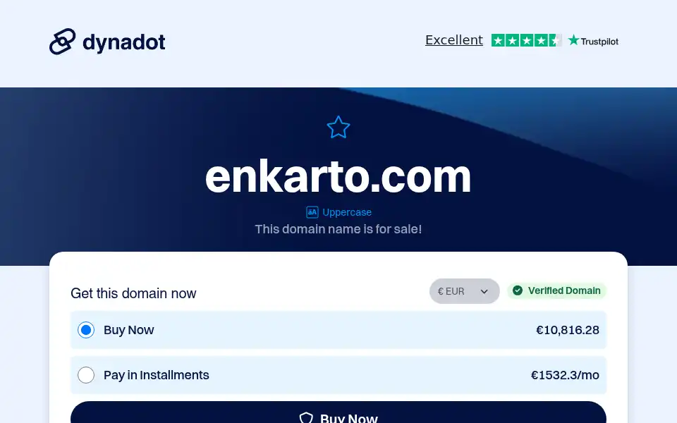 Screenshot of enkarto.com