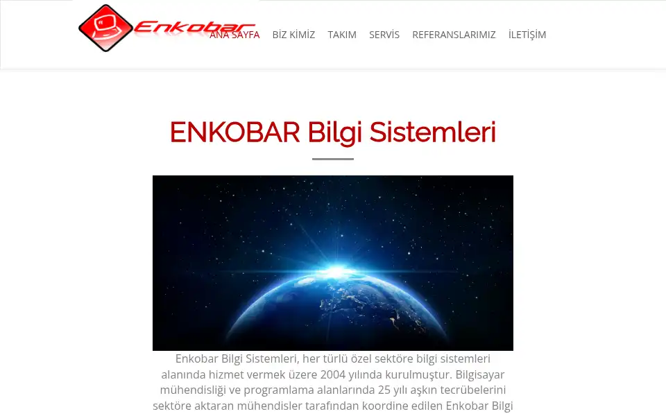 Screenshot of enkobar.com