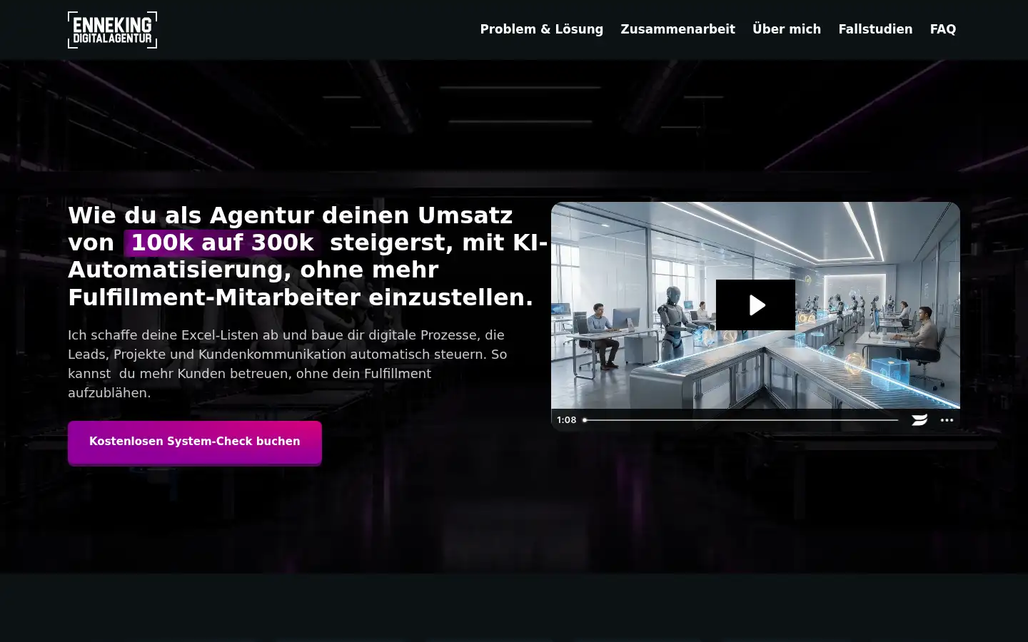 Screenshot of enneking-digital.de