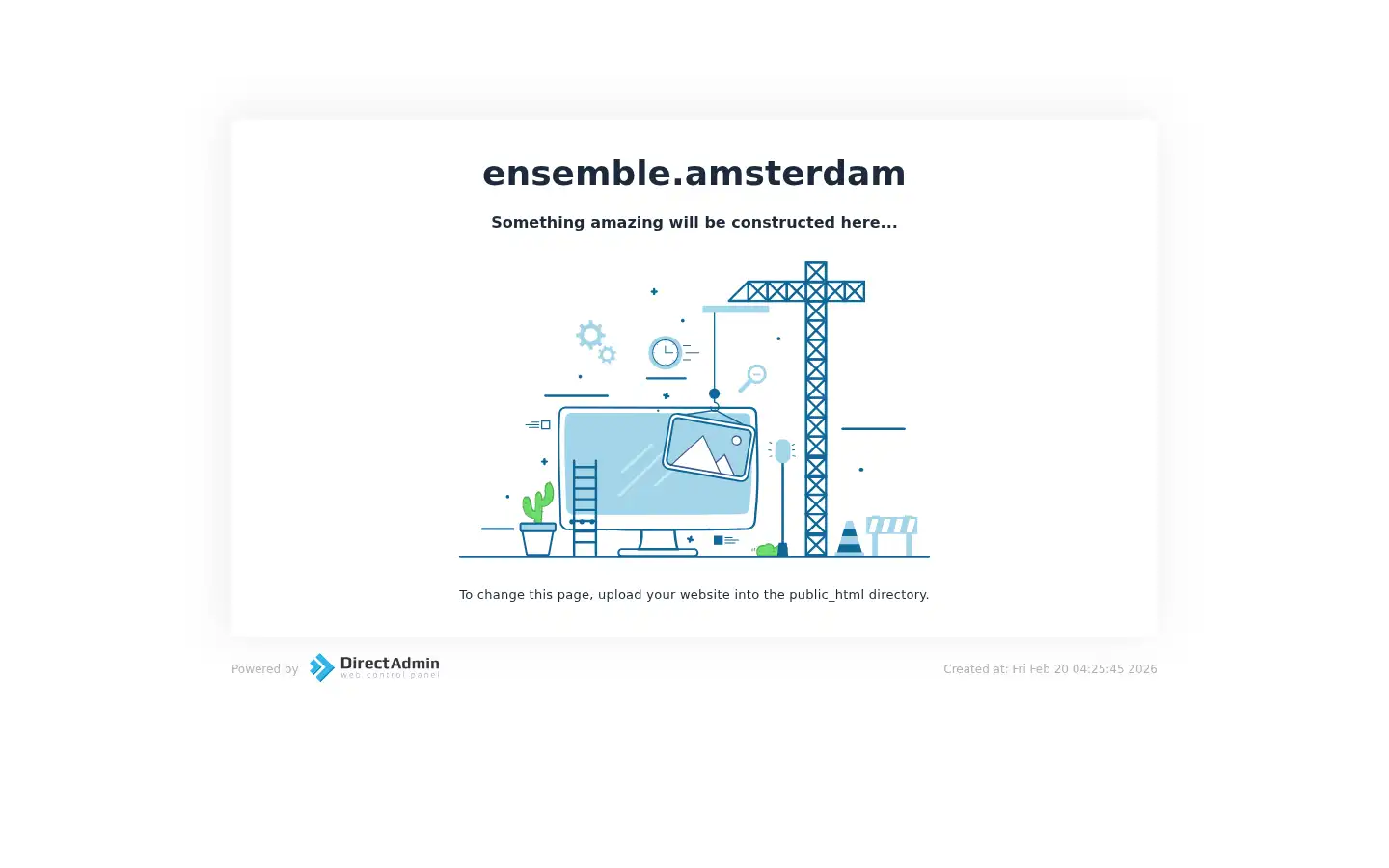Screenshot of ensemble.amsterdam