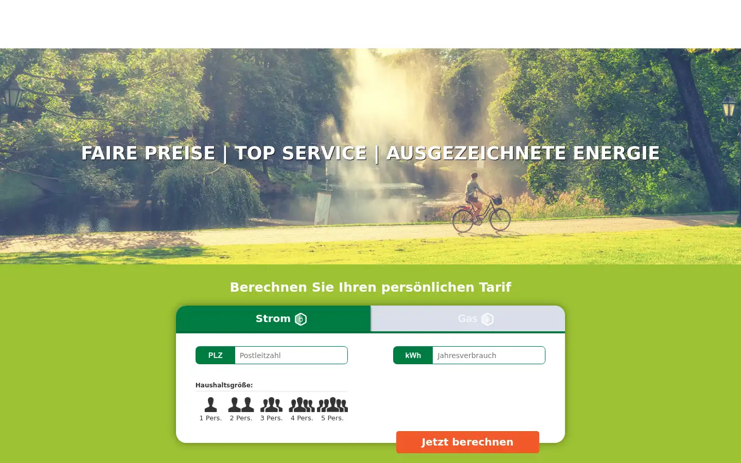 Screenshot of enstroga.de