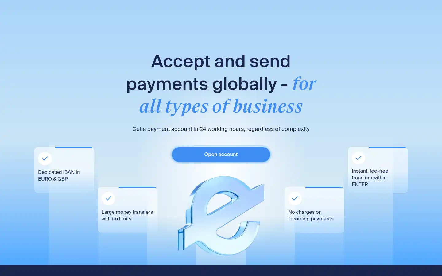 Screenshot of enter.global