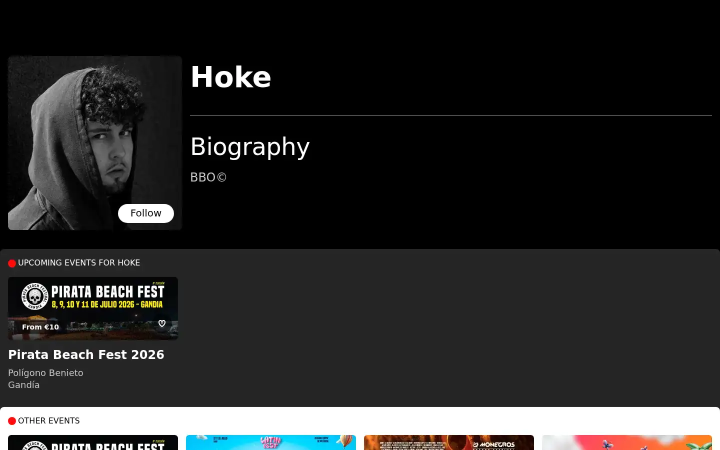 Screenshot of enterticket.es