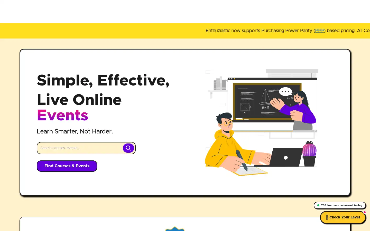 Screenshot of enthu.com
