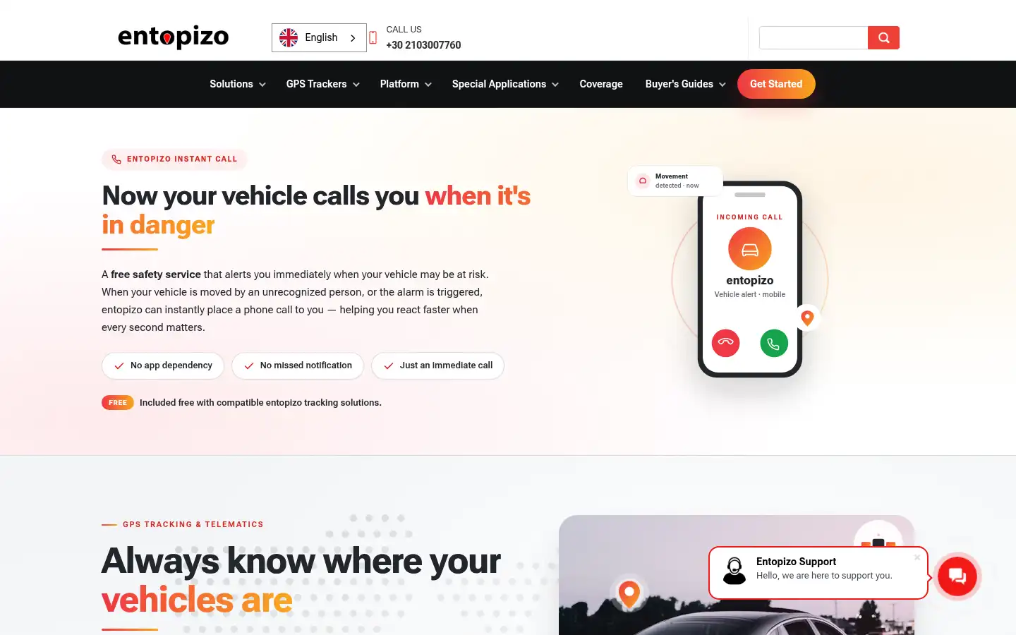 Screenshot of entopizo.com