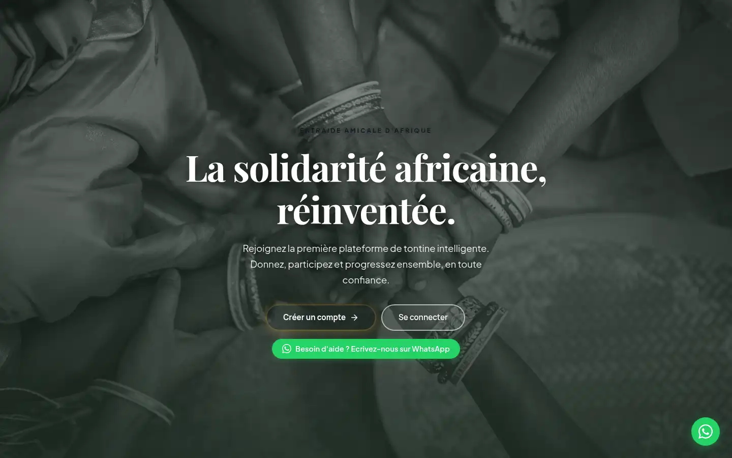 Screenshot of entraidaa.app