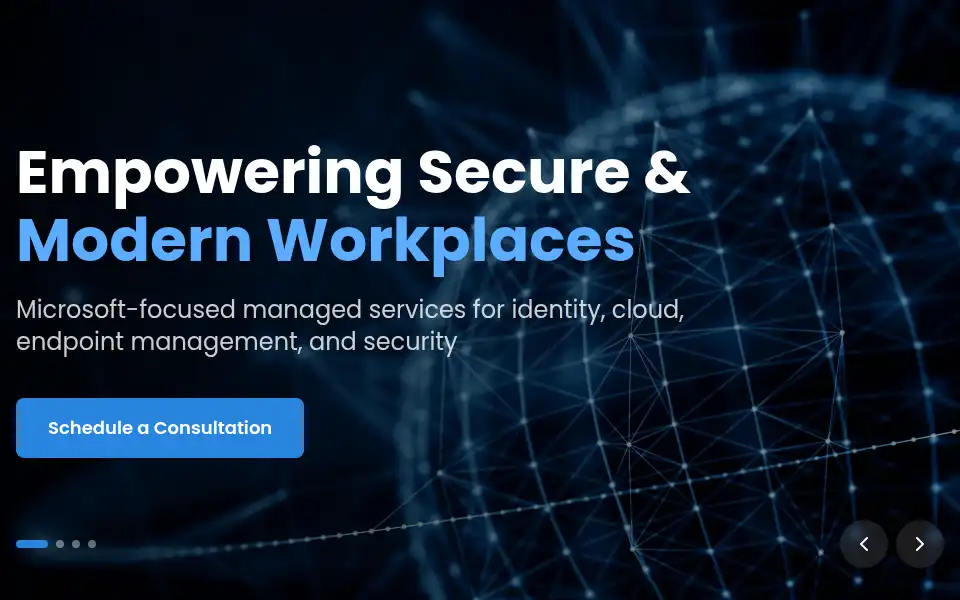 Screenshot of entraix.com