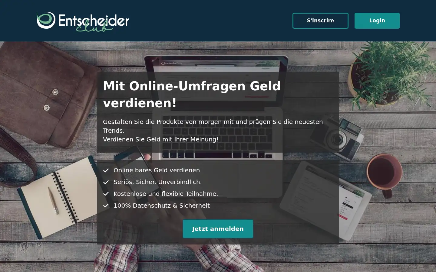 Screenshot of entscheiderclub.de