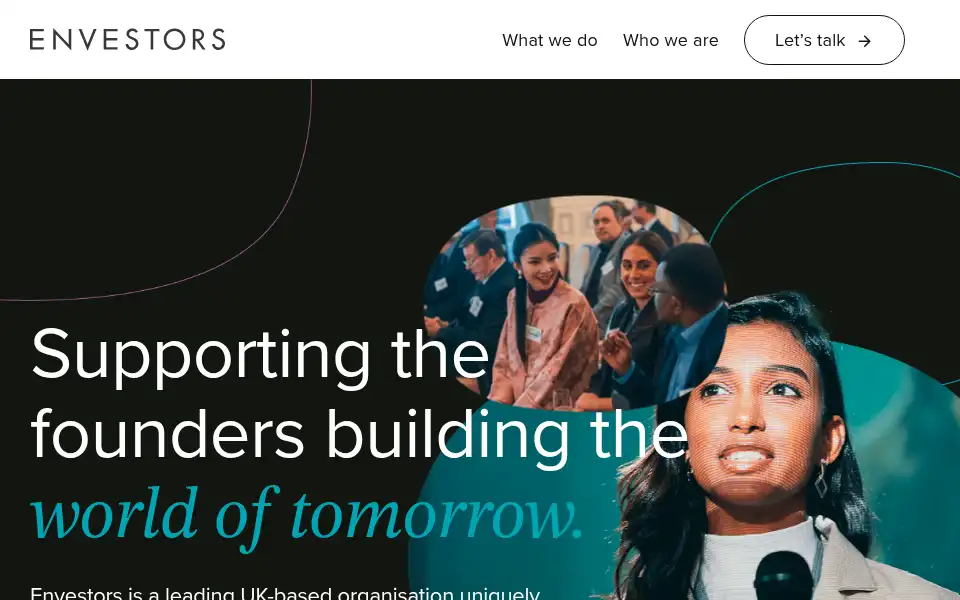 Screenshot of envestors.co.uk