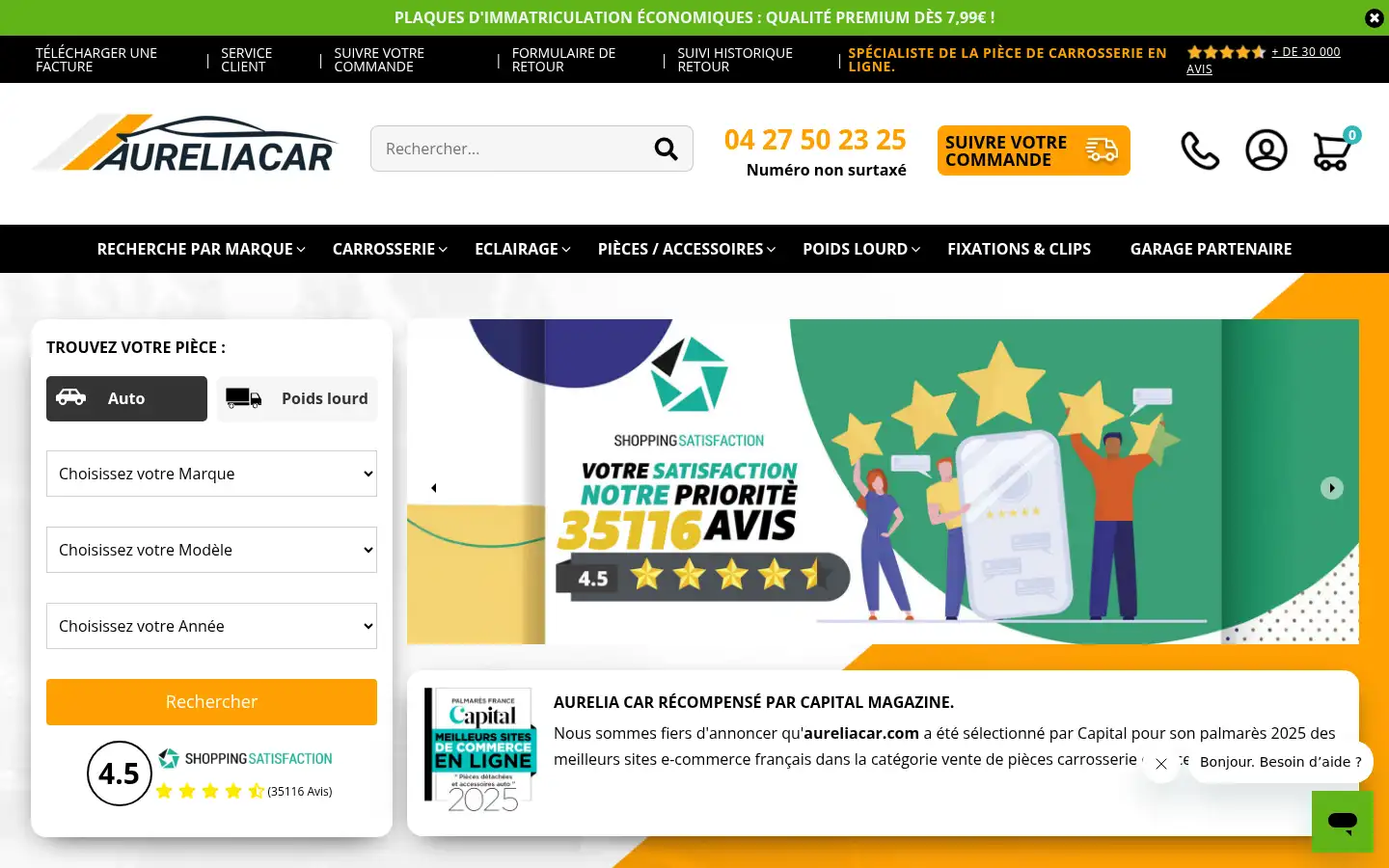 Screenshot of enzauto.fr