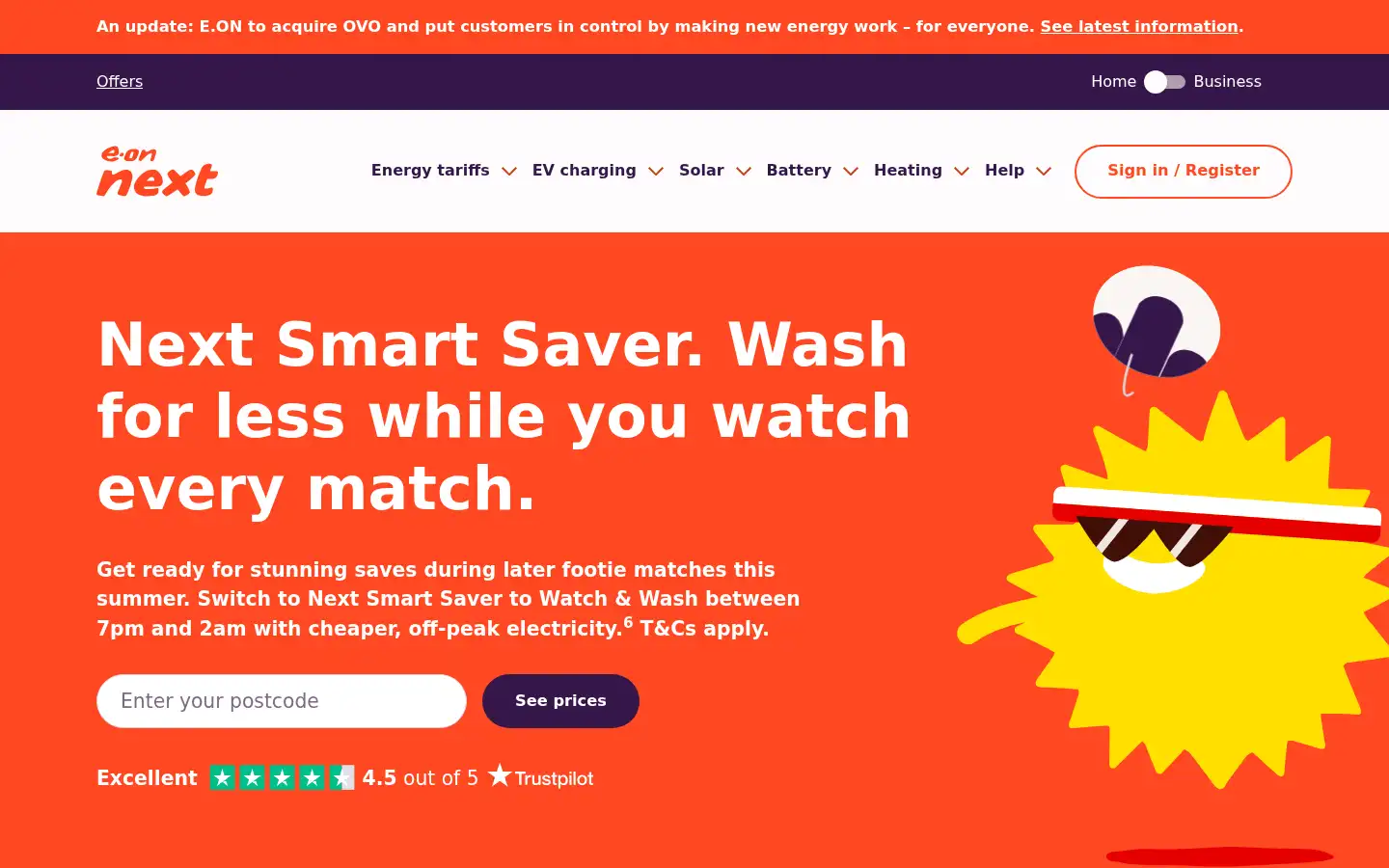 Screenshot of eonnext.com