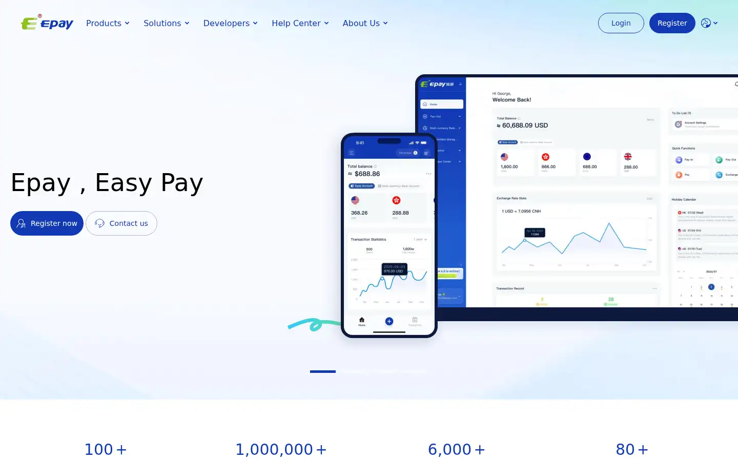 Screenshot of epay.com