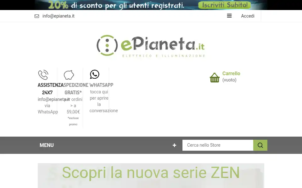 Screenshot of epianeta.it