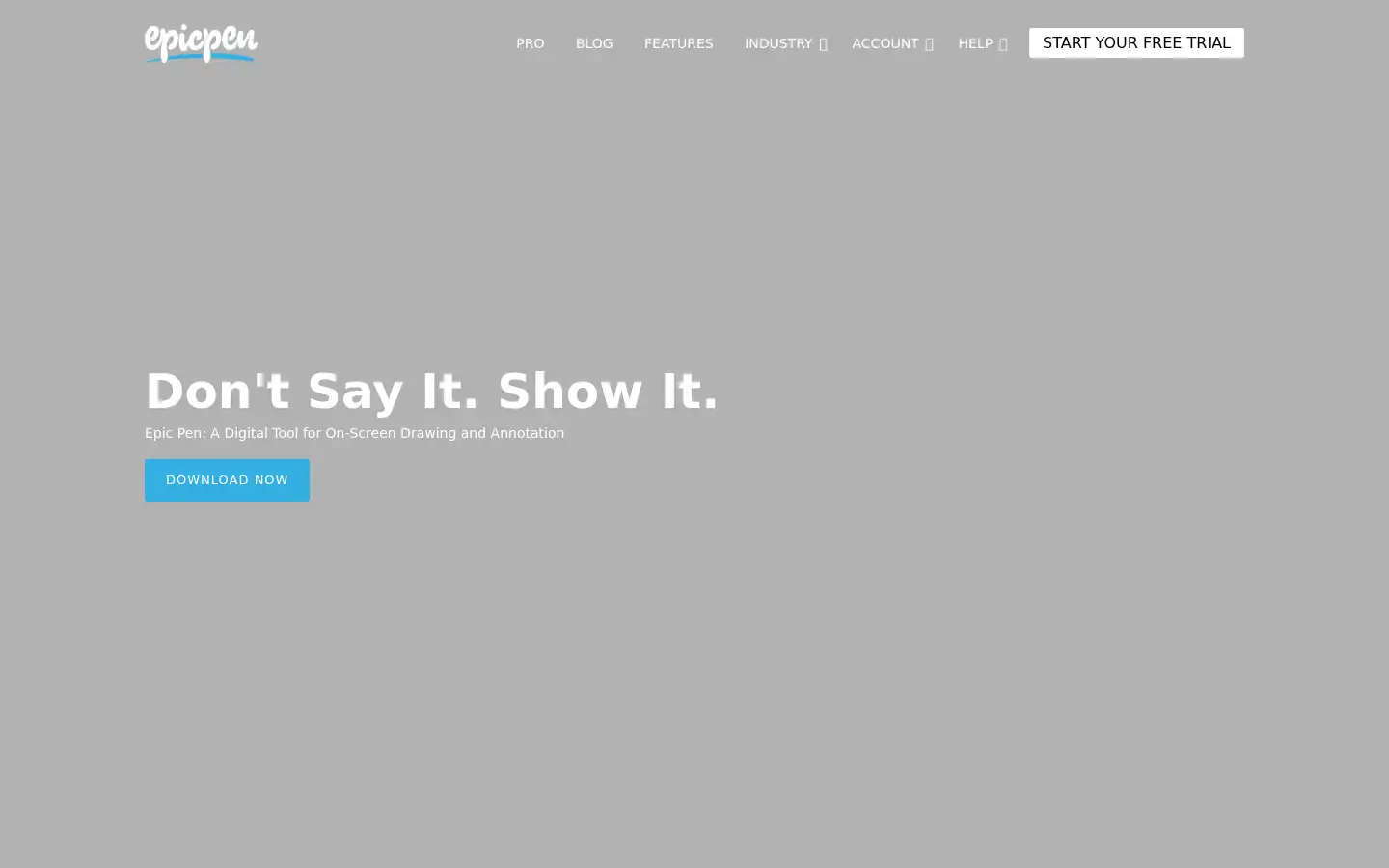 Screenshot of epic-pen.com