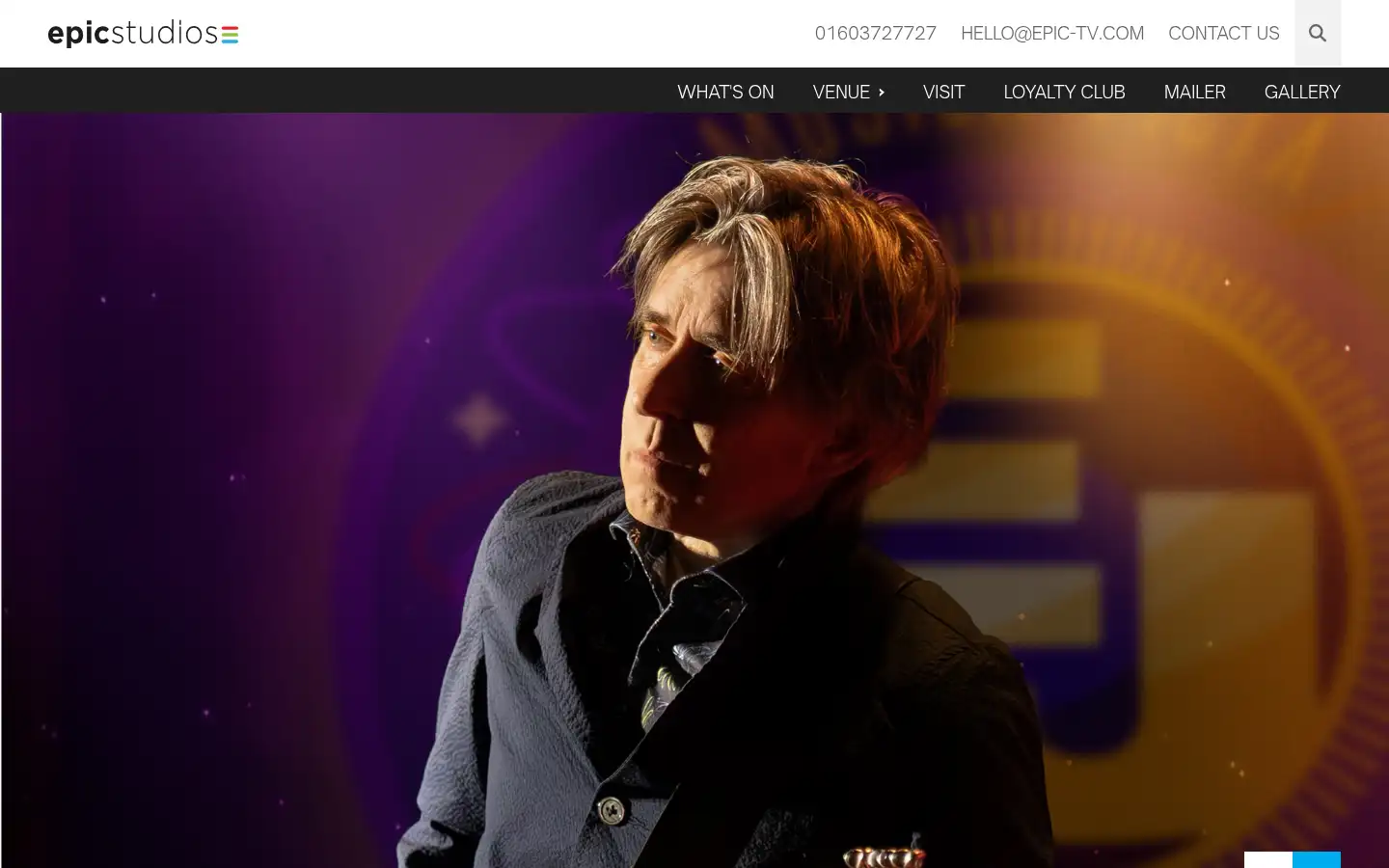 Screenshot of epic-tv.com