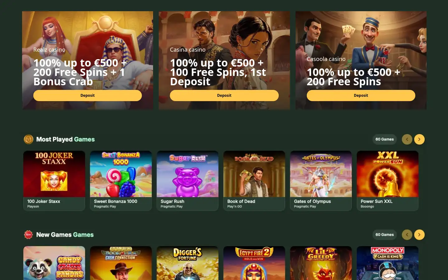 Screenshot of epicjack.net