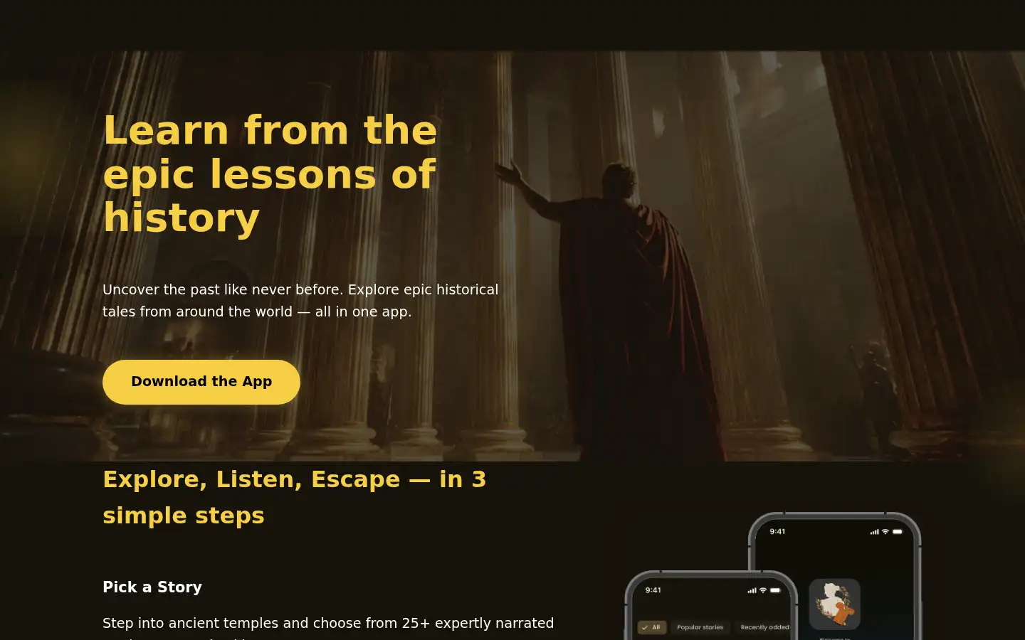Screenshot of epictok.me
