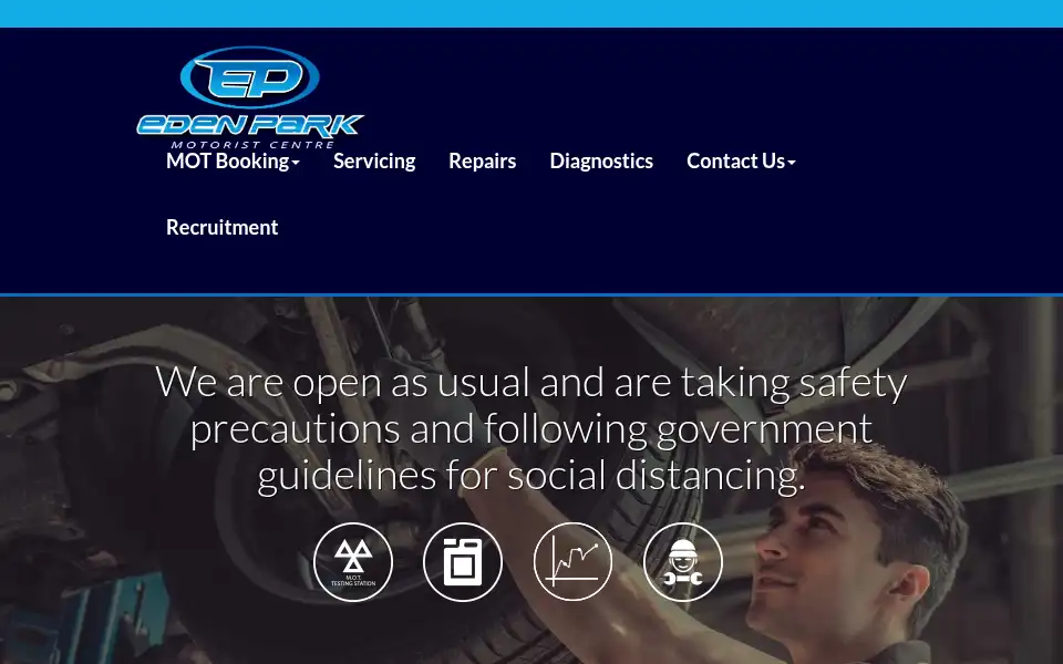 Screenshot of epmc.co.uk
