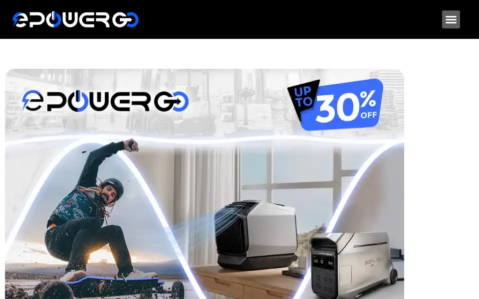 Screenshot of epowergo.com