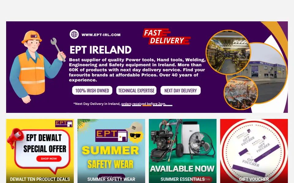 Screenshot of ept-irl.com