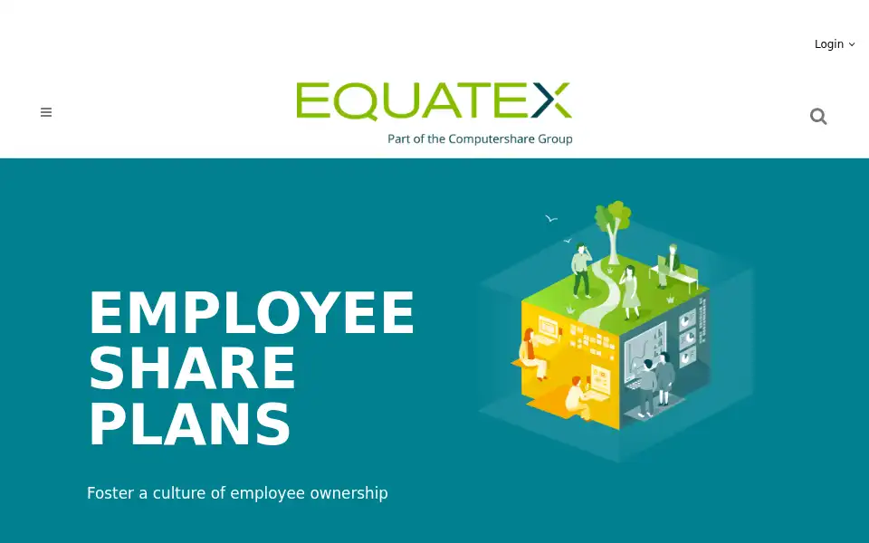 Screenshot of equatex.com