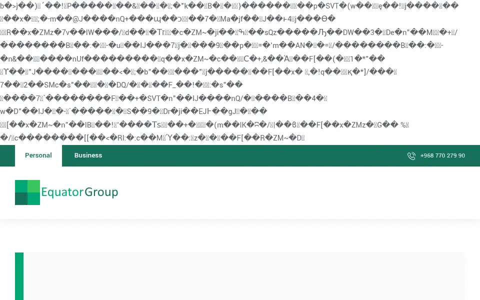 Screenshot of equatortrustgroup.com