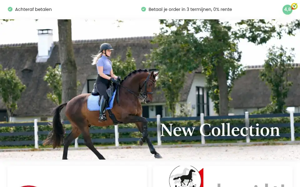 Screenshot of equiroyal.nl
