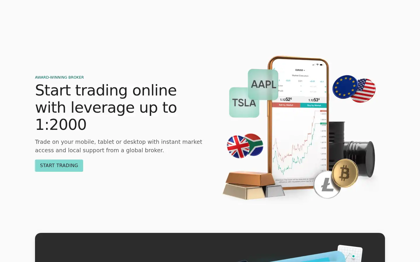 Screenshot of equiti.com