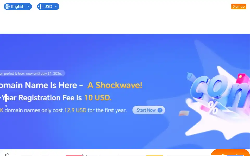 Screenshot of eranet.com