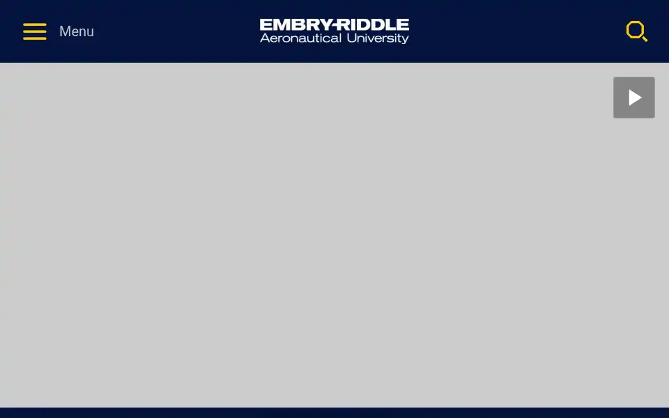 Screenshot of erau.edu