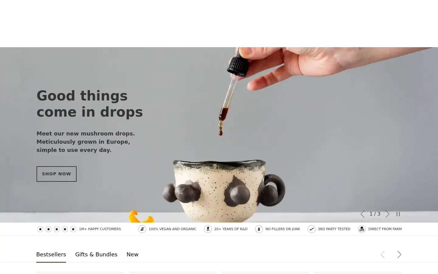 Screenshot of erbology.co