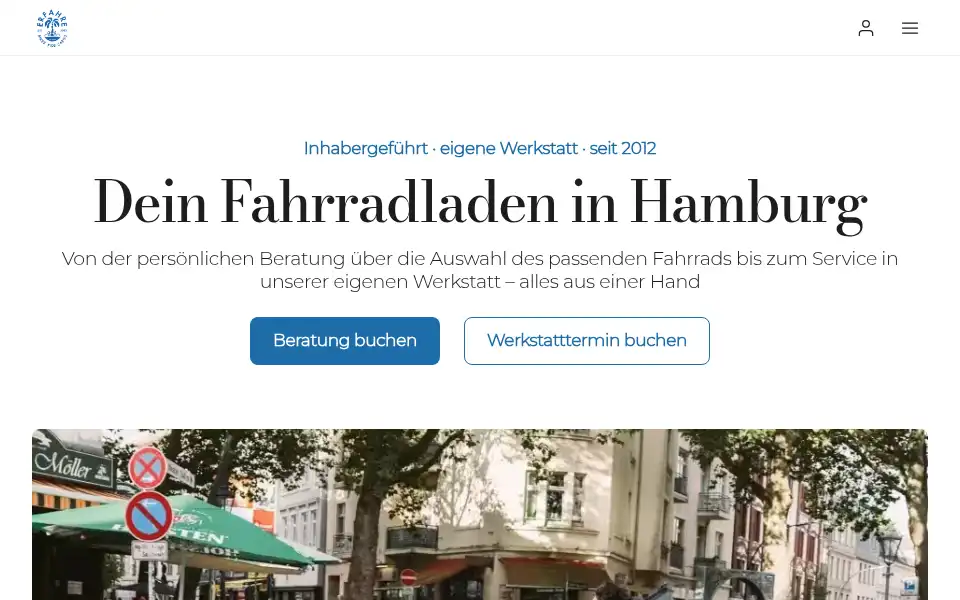 Screenshot of erfahre.com