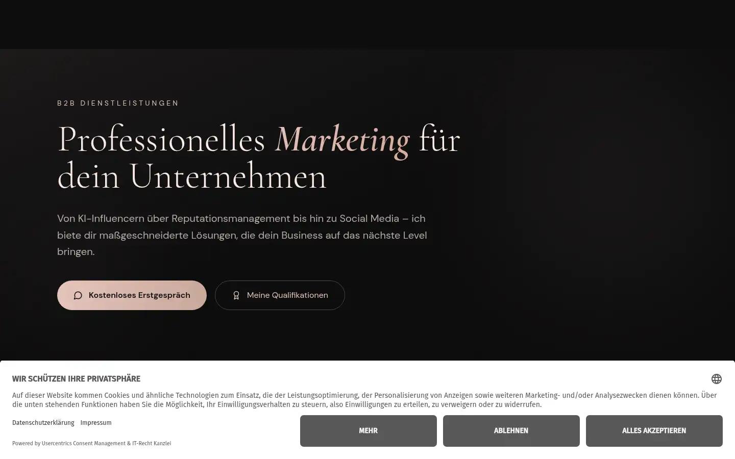 Screenshot of erfolgbeginntindir.com
